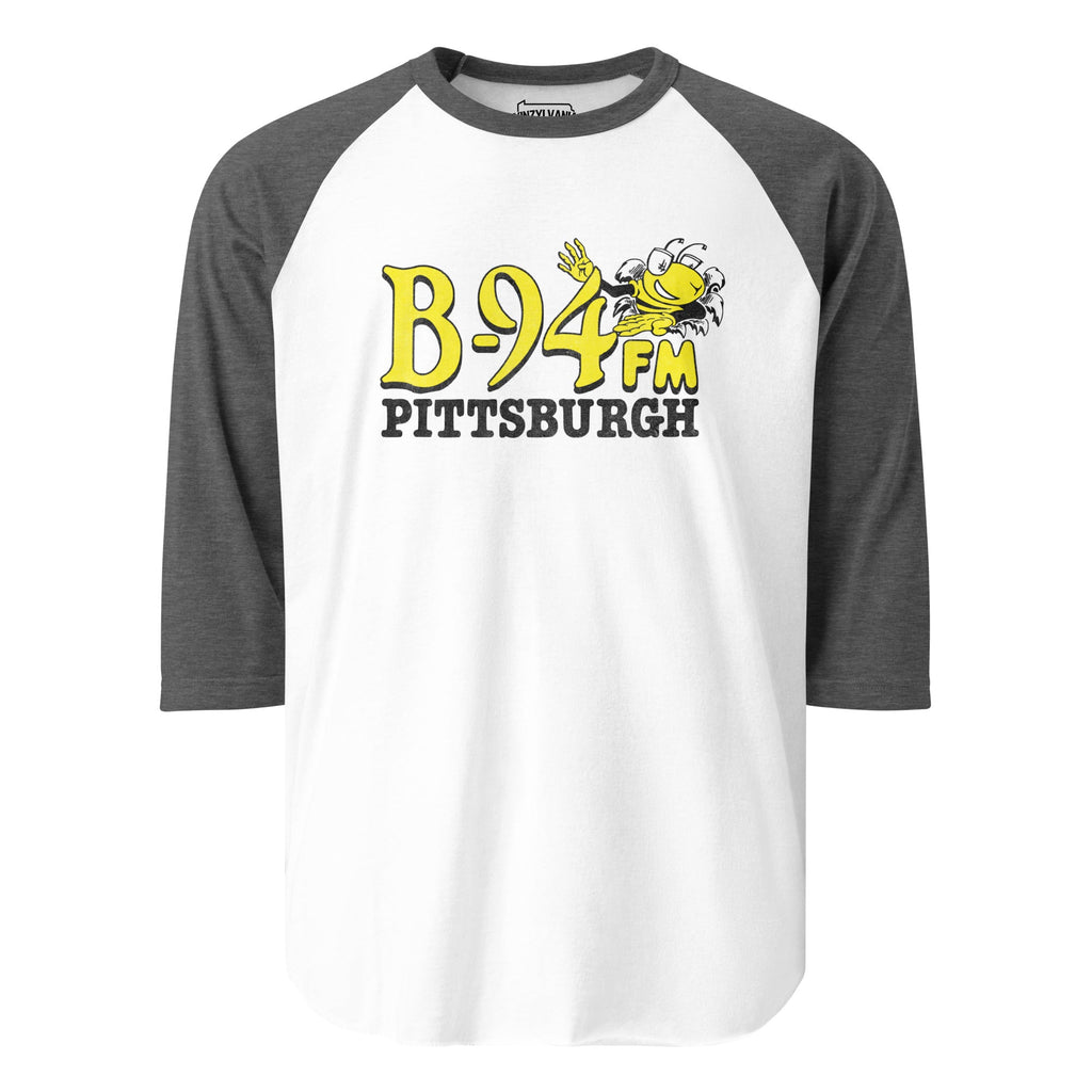 B94 FM Radio - Pittsburgh | Baseball Raglan Tee product image 2