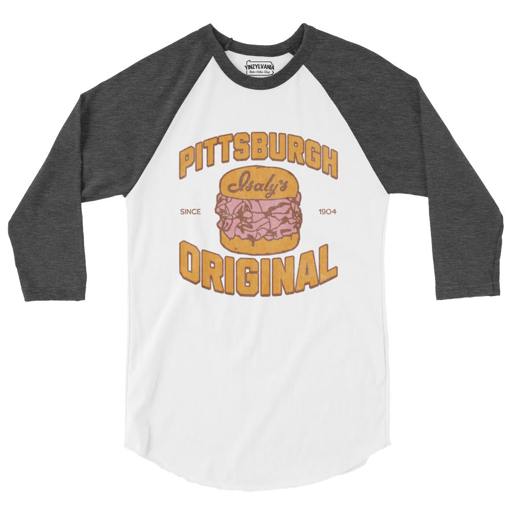 Isaly's Pittsburgh Original | Baseball Raglan Tee product image 1