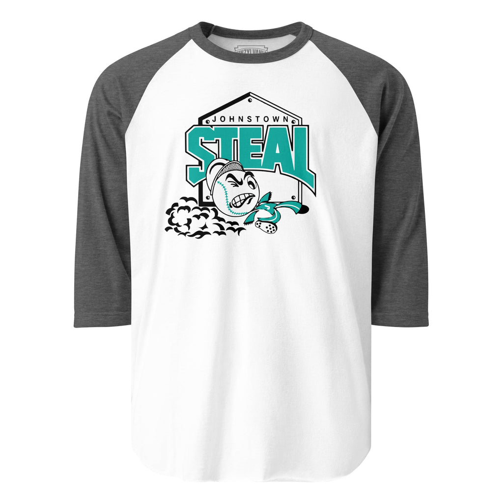 Johnstown Steal Baseball | Raglan Tee product image 2
