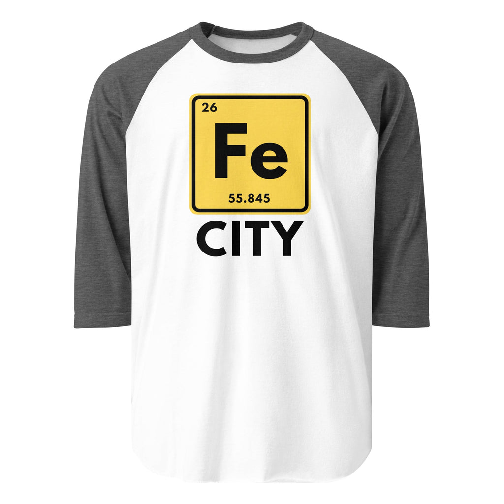 Iron City Periodic Table | Baseball Raglan Tee product image 2