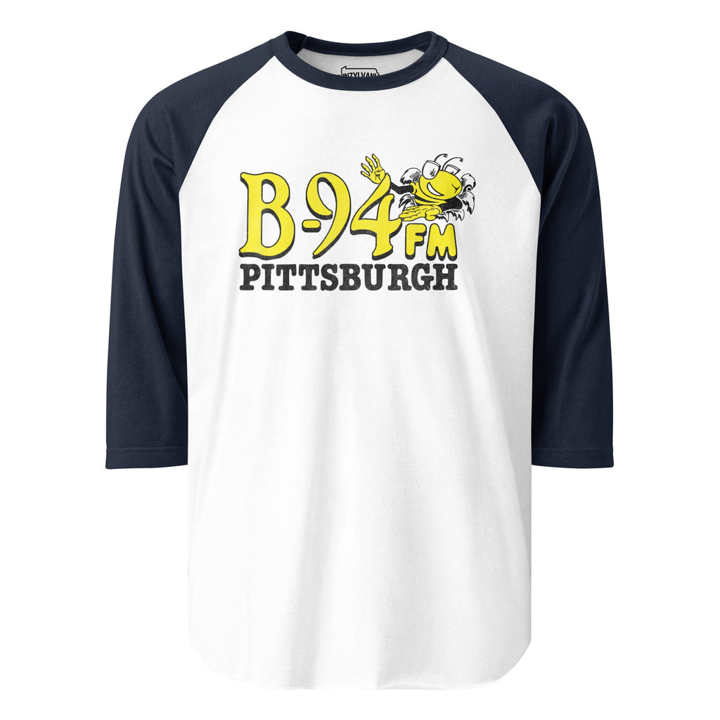 B94 FM Radio - Pittsburgh | Baseball Raglan Tee product image 3