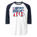Spirit of '76 | Baseball Raglan Tee product image 1