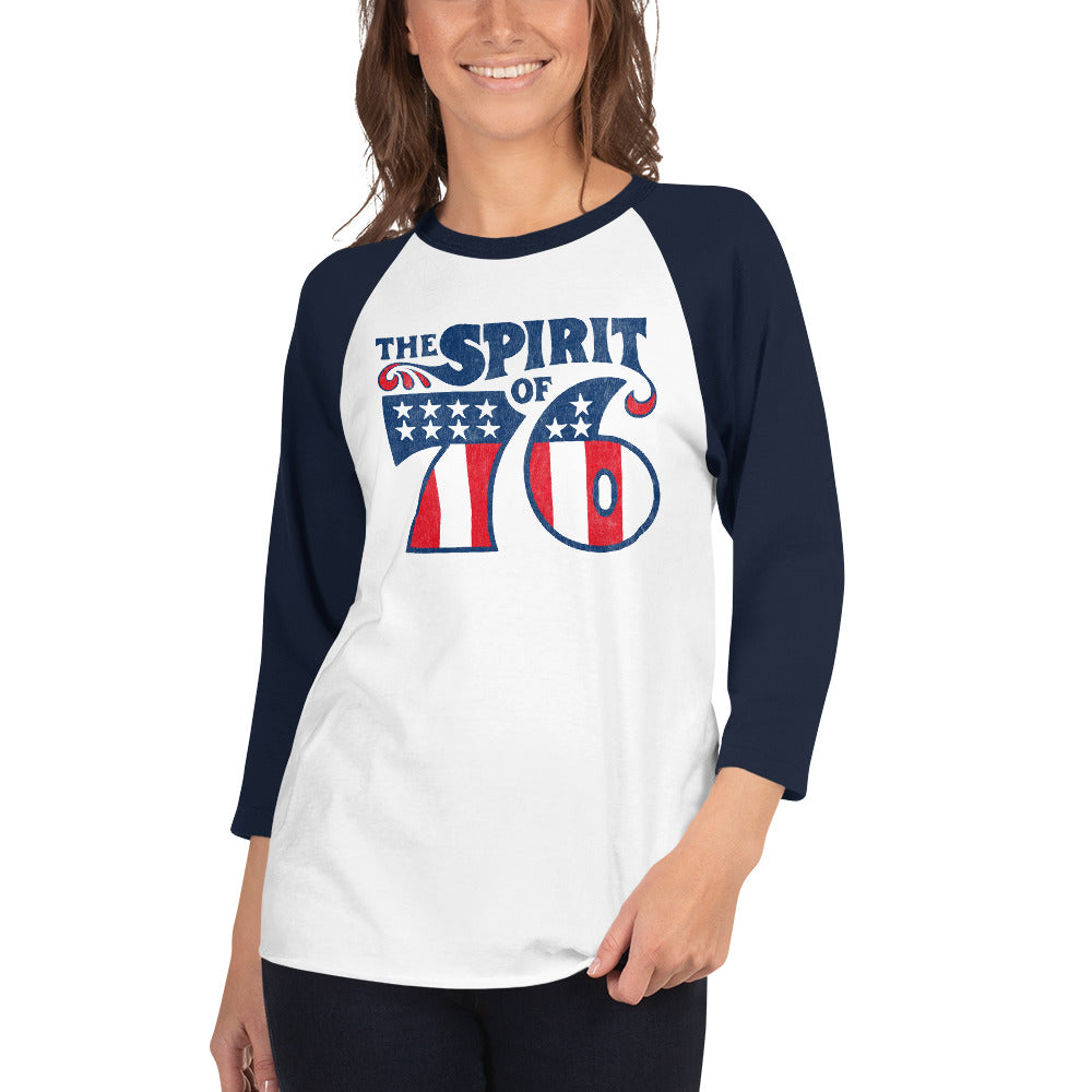 Spirit of '76 | Baseball Raglan Tee product image 2