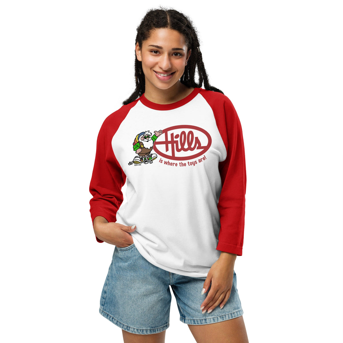 Hills is Where the Toys Are | Baseball Raglan Tee product image 2