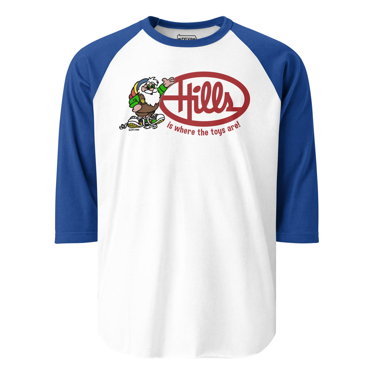 Hills is Where the Toys Are | Baseball Raglan Tee product image 3