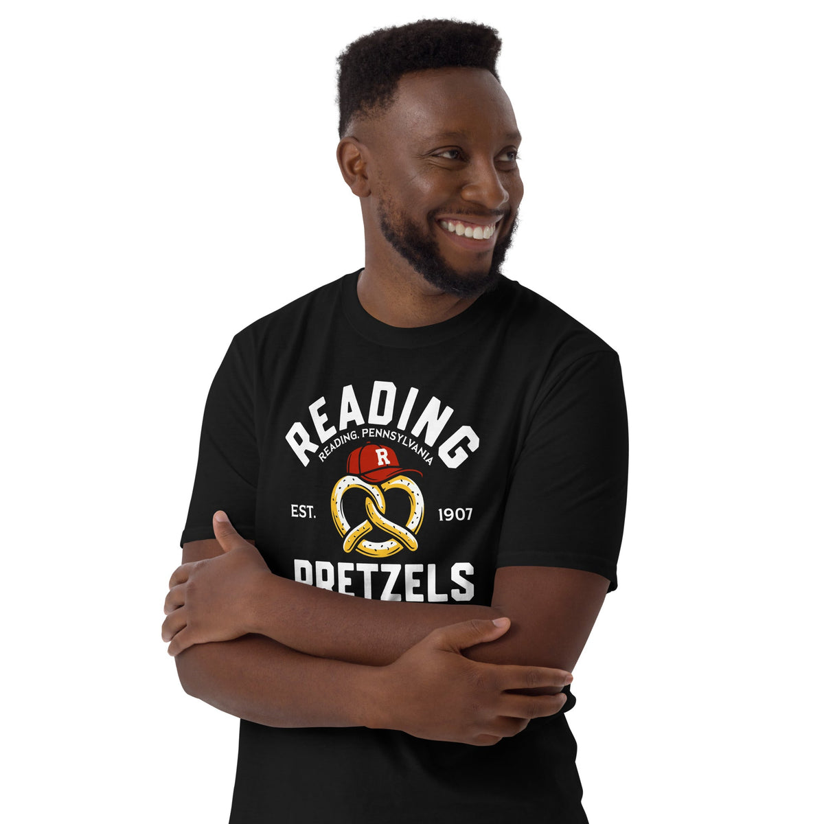 Reading Pretzels Baseball 1907 | T-Shirt product image 2