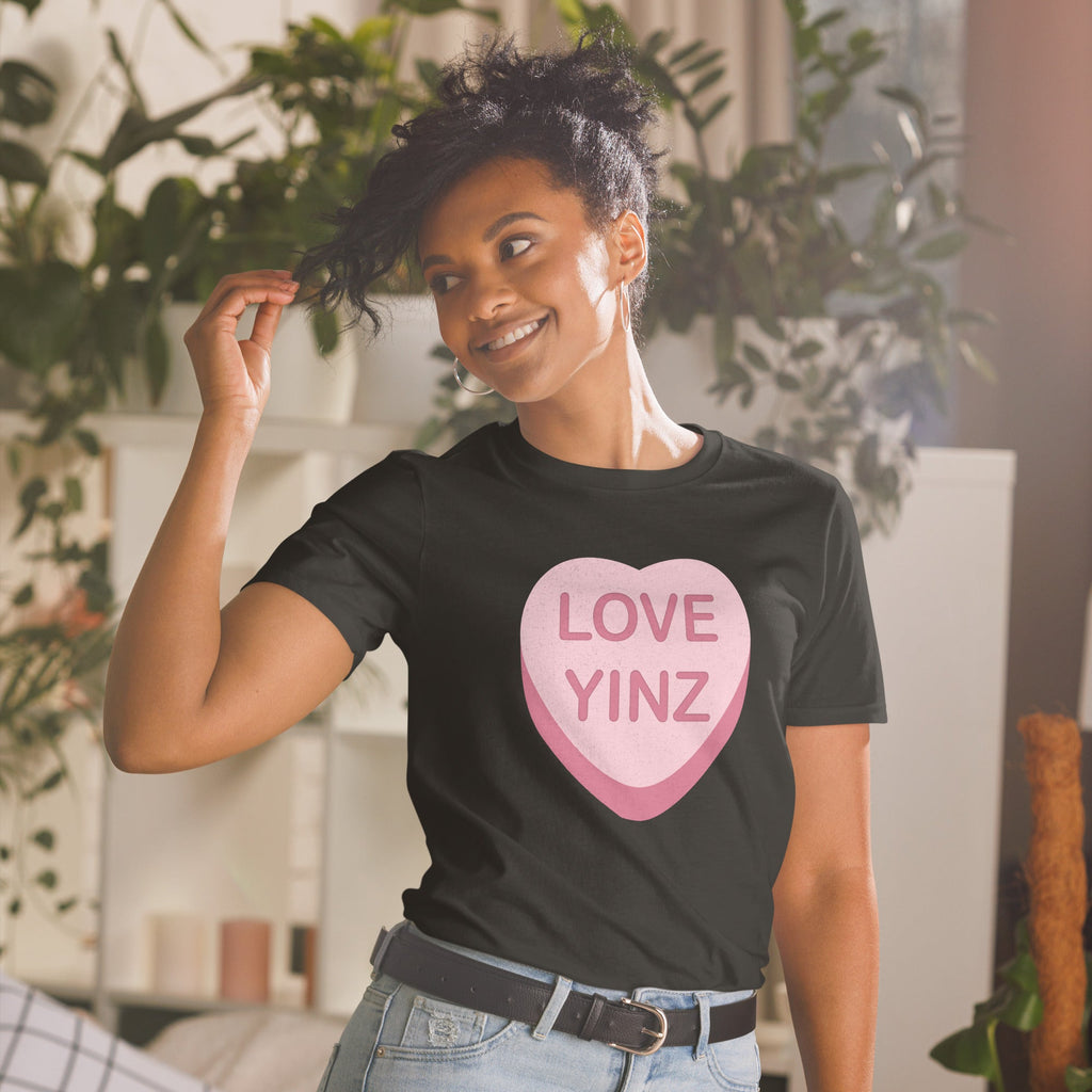 Love Yinz - Conversation Heart | T-Shirt product image 8