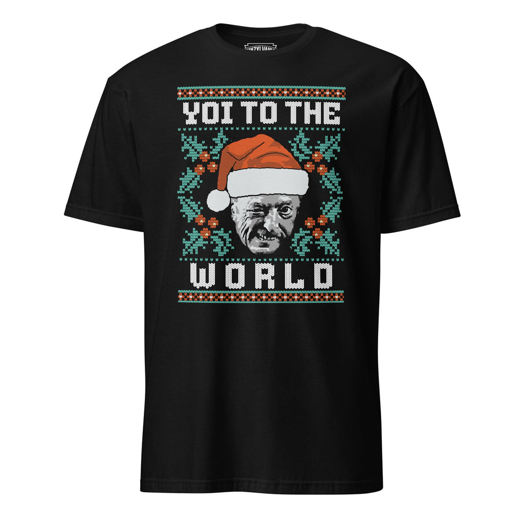 Yoi to the World - Ugly Christmas Sweater Tee | T-Shirt product image 2