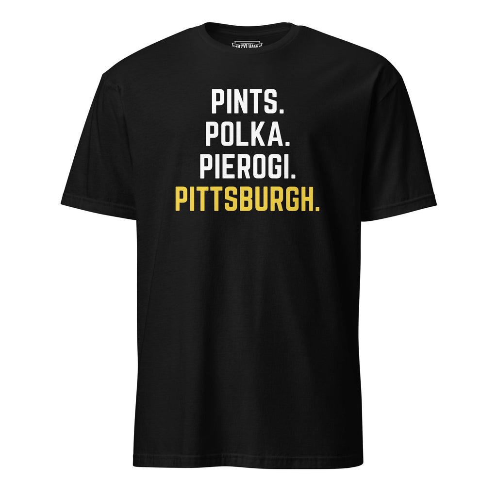 Pints. Polka. Pierogi. Pittsburgh. | T-Shirt product image 1