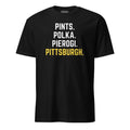 Pints. Polka. Pierogi. Pittsburgh. | T-Shirt product image 1