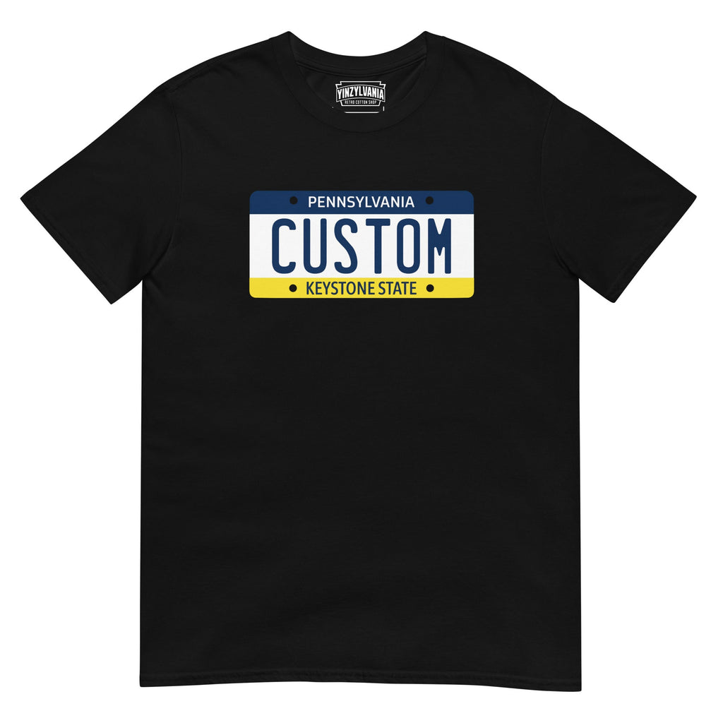Custom Pennsylvania License Plate | T-Shirt product image 2