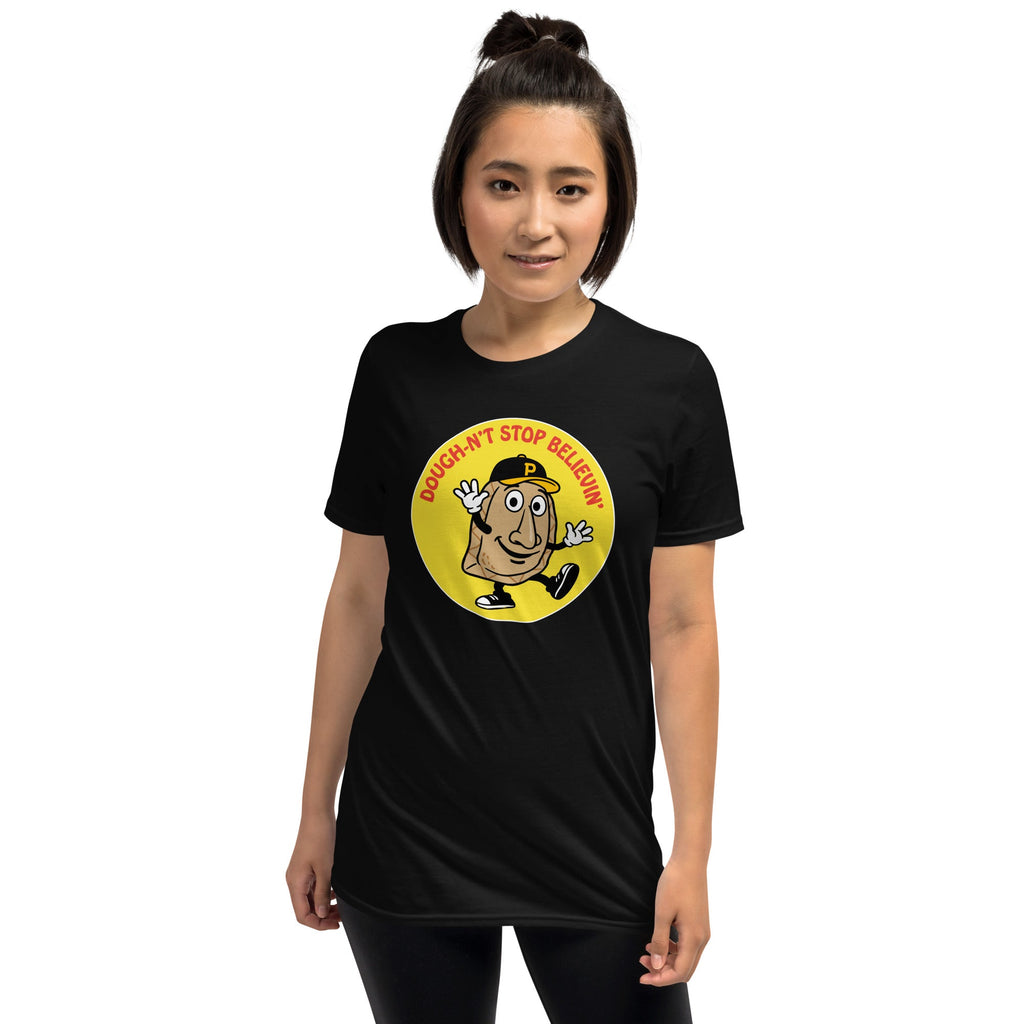 Dough-n't Stop Believin' (Scratch 'n' Sniff Style) | T-Shirt product image 2