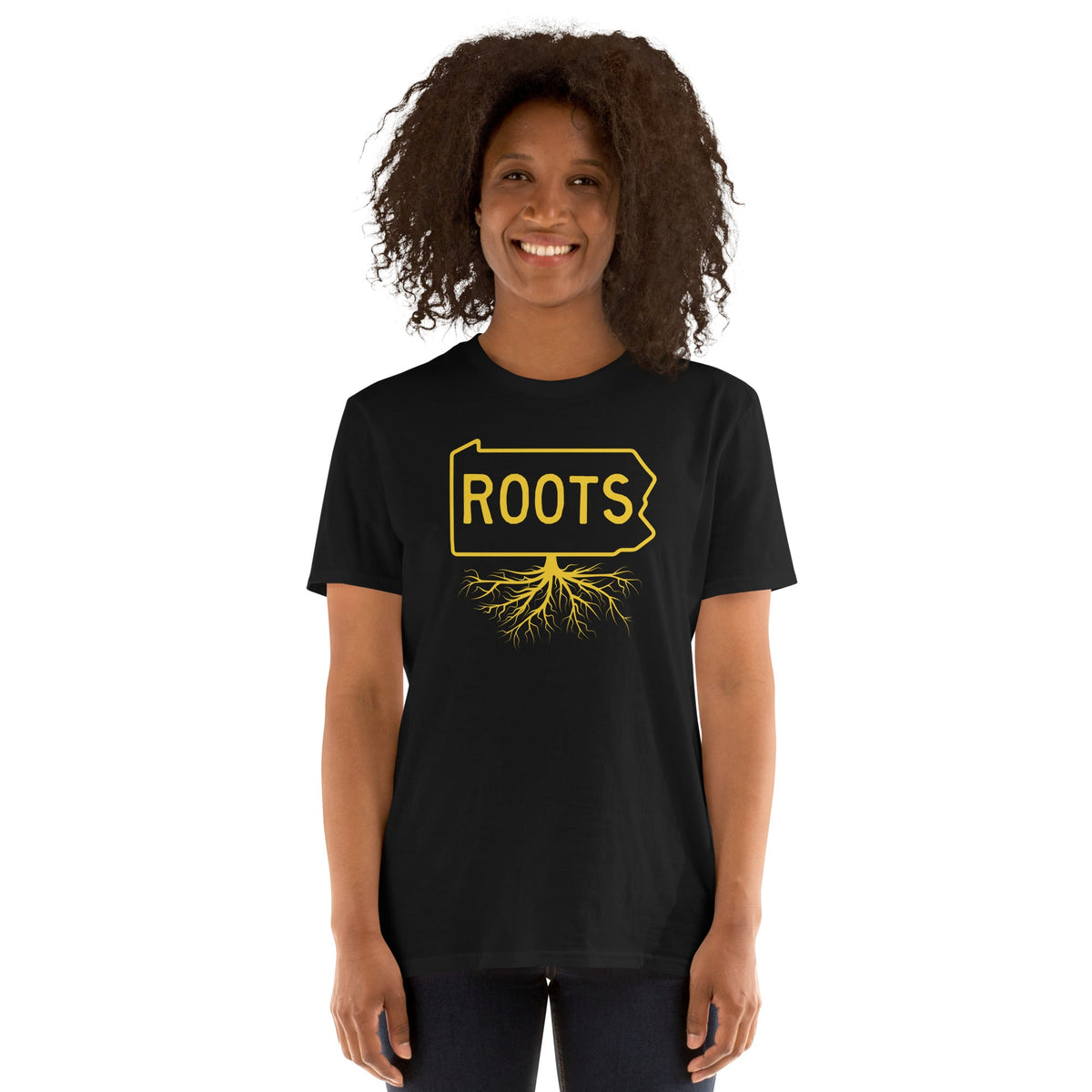 Pennsylvania Roots (Black and Gold) | T-Shirt product image 2