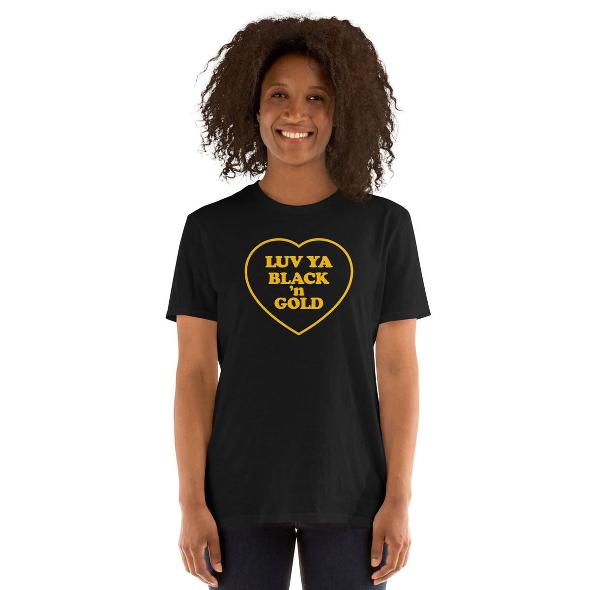 Luv Ya Black 'n Gold | T-Shirt product image 2