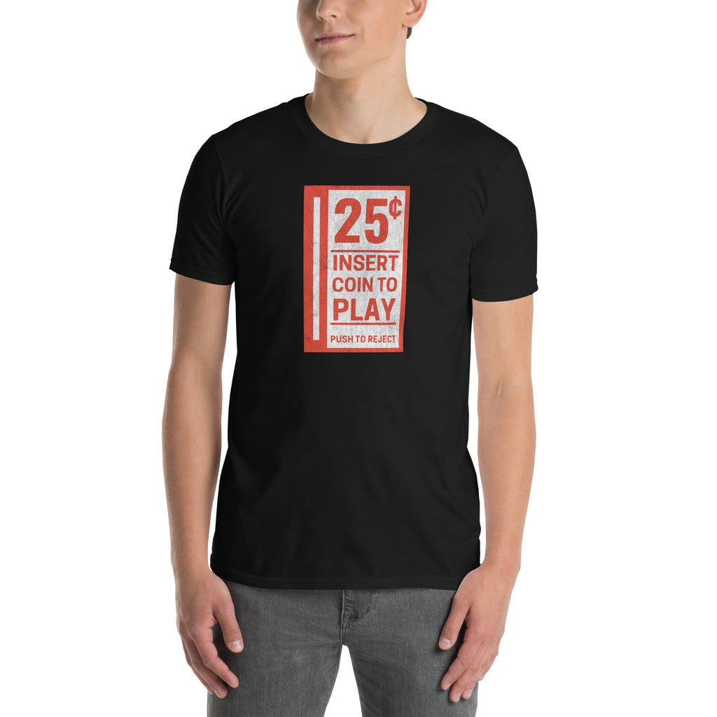 Video Game Coin Return - 25 cents | T-Shirt product image 2