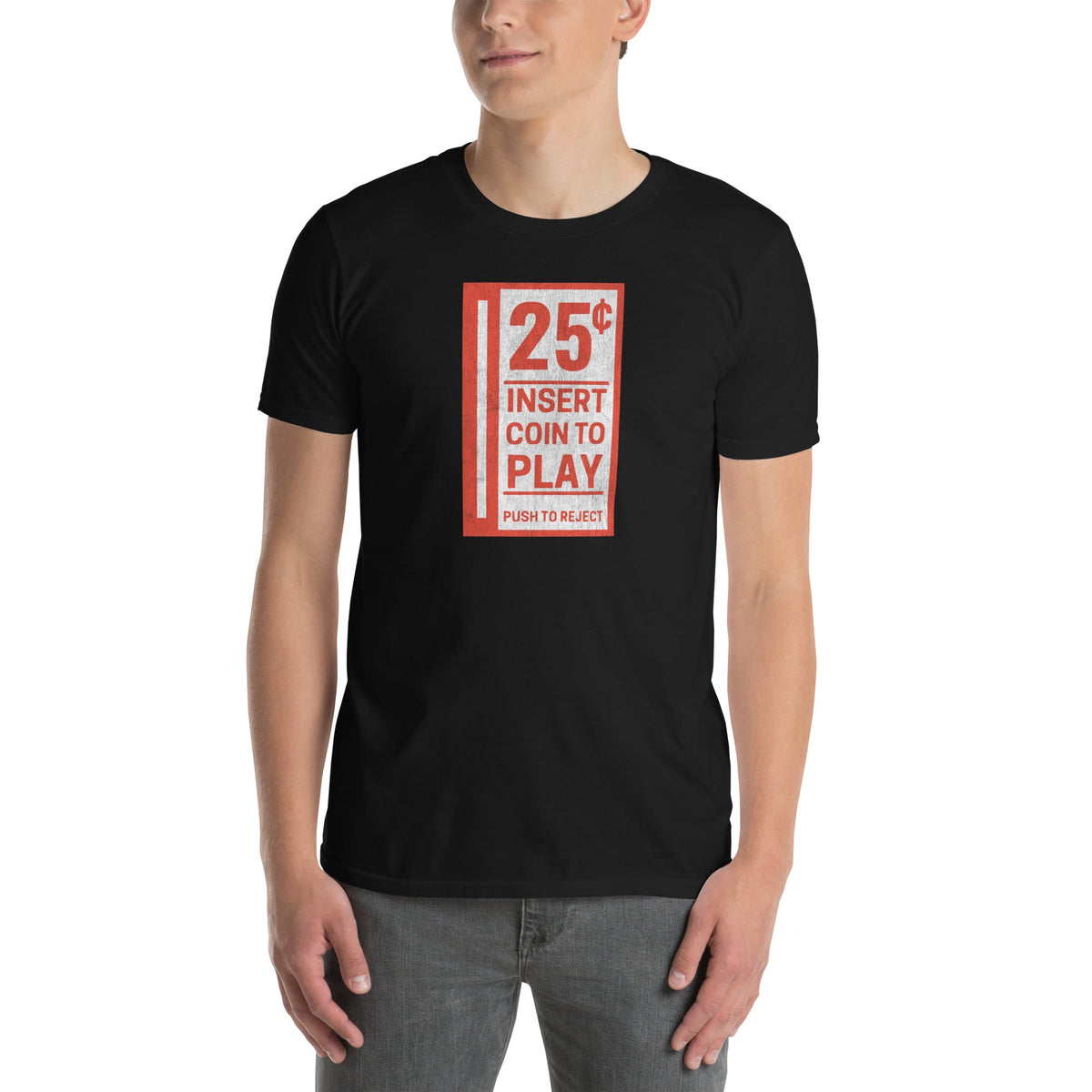 Video Game Coin Return - 25 cents | T-Shirt product image 2