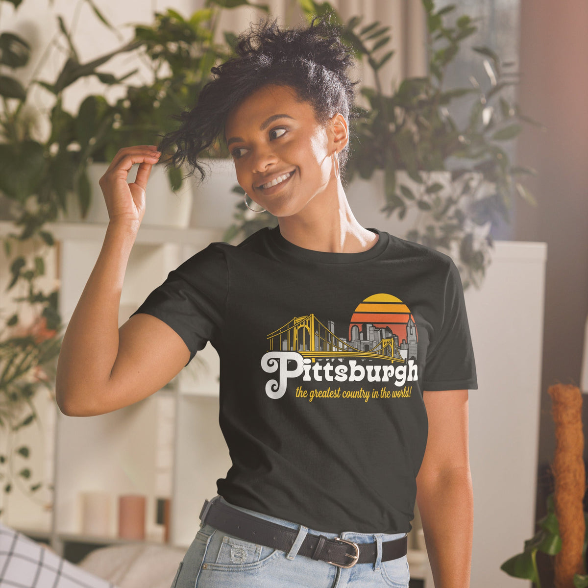 Pittsburgh - the Greatest Country in World | T-Shirt product image 2