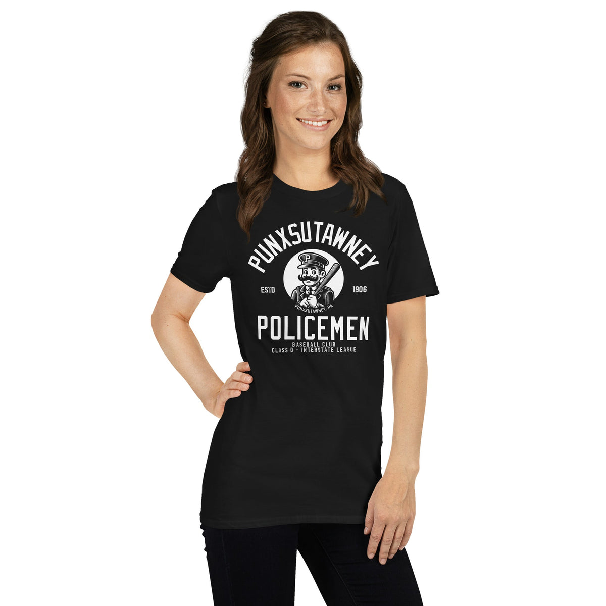 Punxsutawney Policemen Baseball 1906 | T-Shirt product image 6