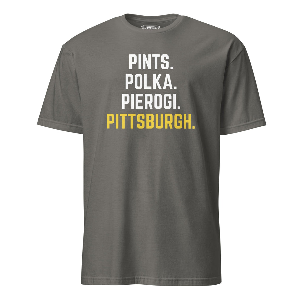 Pints. Polka. Pierogi. Pittsburgh. | T-Shirt product image 2