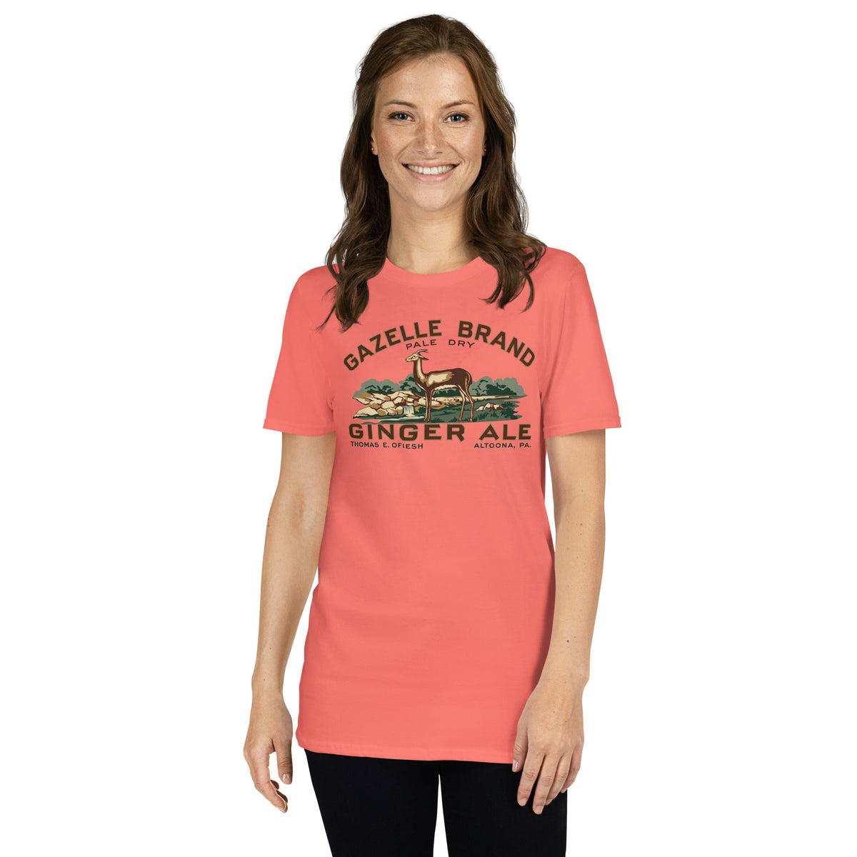 Gazelle Brand Ginger Ale - Altoona, PA | T-Shirt product image 2