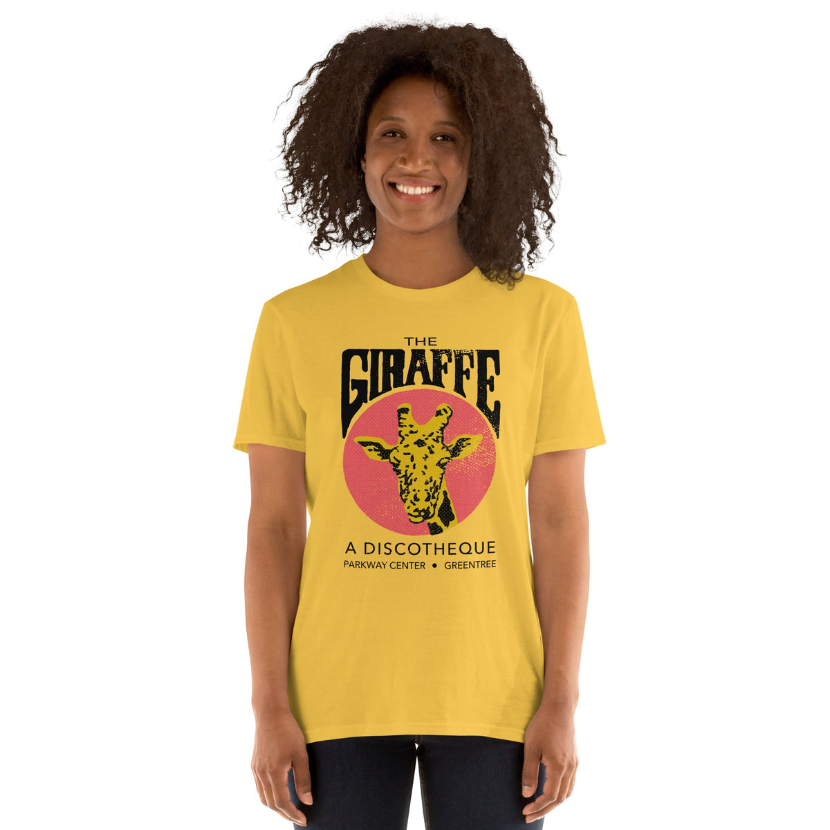 The Giraffe Discotheque - Green Tree | T-Shirt product image 7
