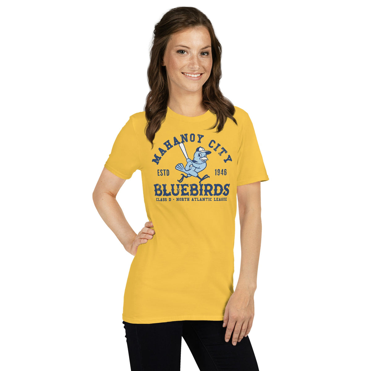 Mahanoy City Bluebirds Baseball 1946 | T-Shirt product image 3