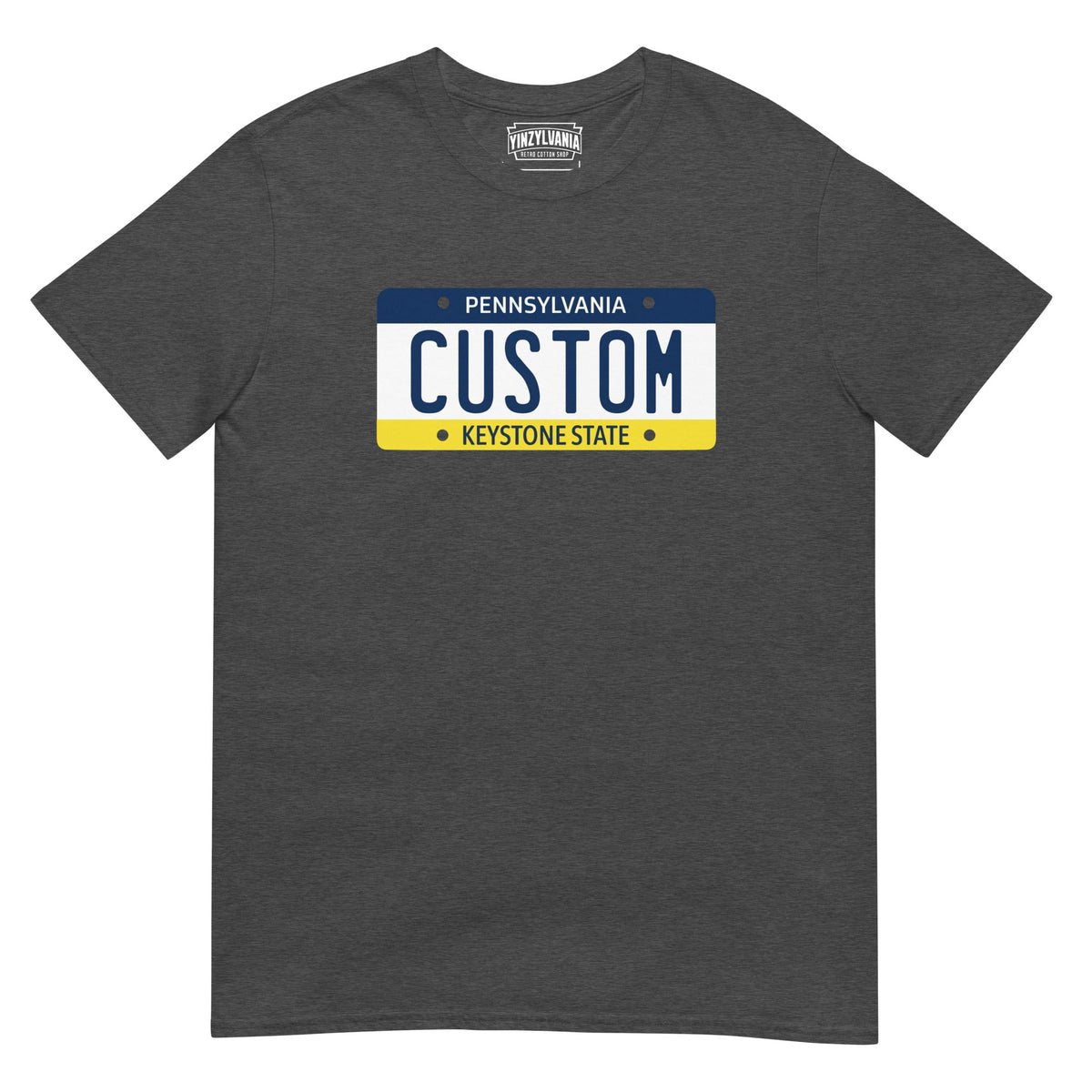 Custom Pennsylvania License Plate | T-Shirt product image 5