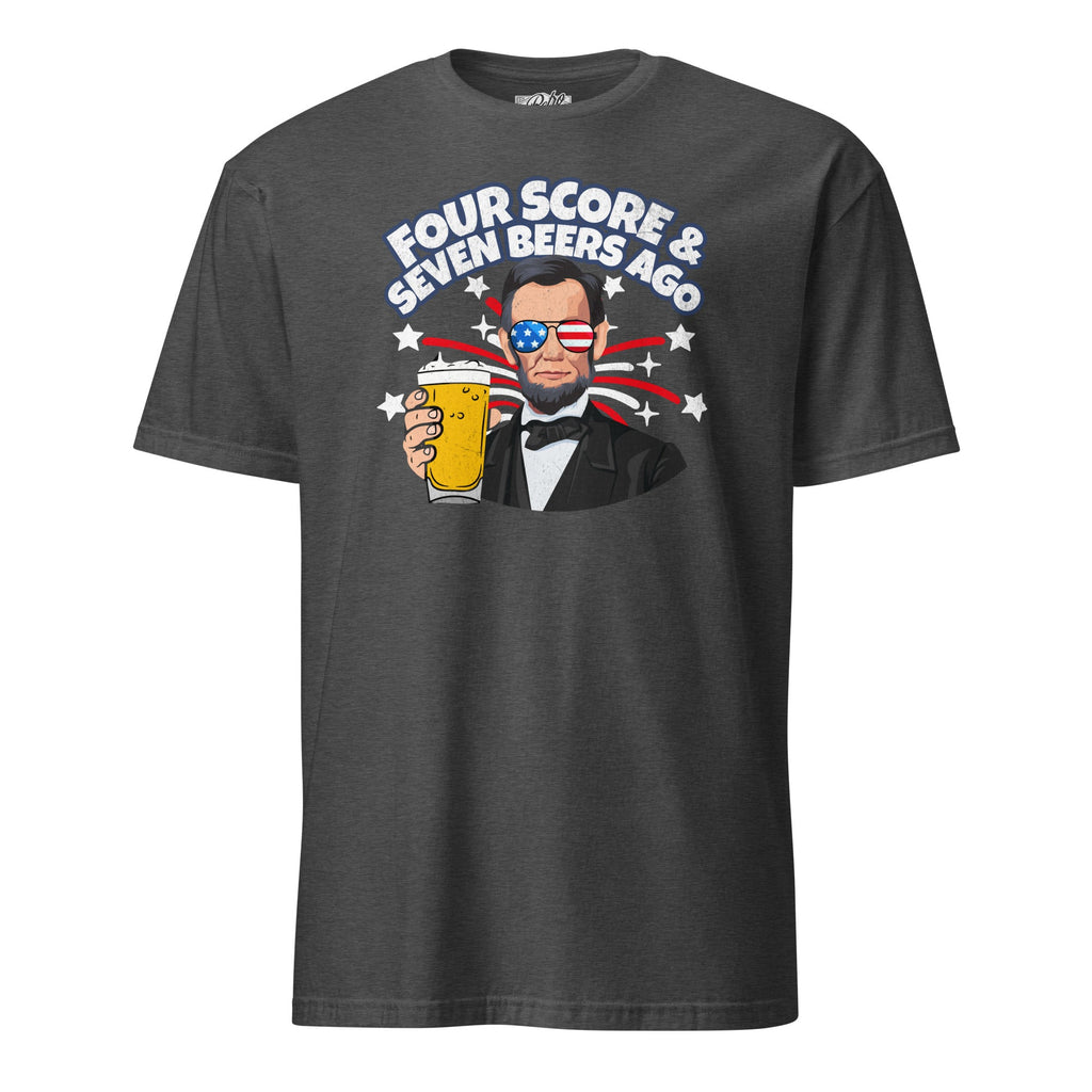 Four Score and Seven Beers Ago | T-Shirt product image 5