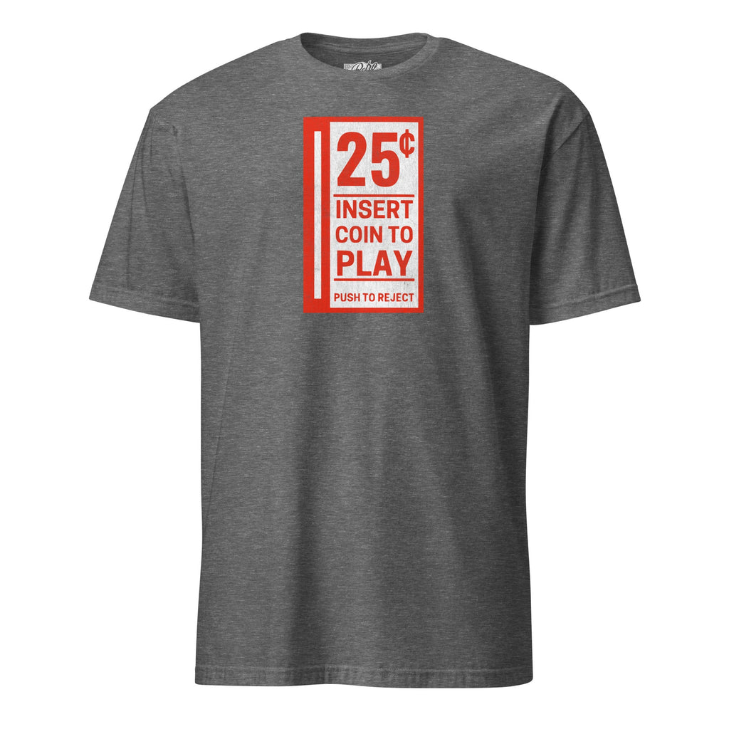 Video Game Coin Return - 25 cents | T-Shirt product image 7