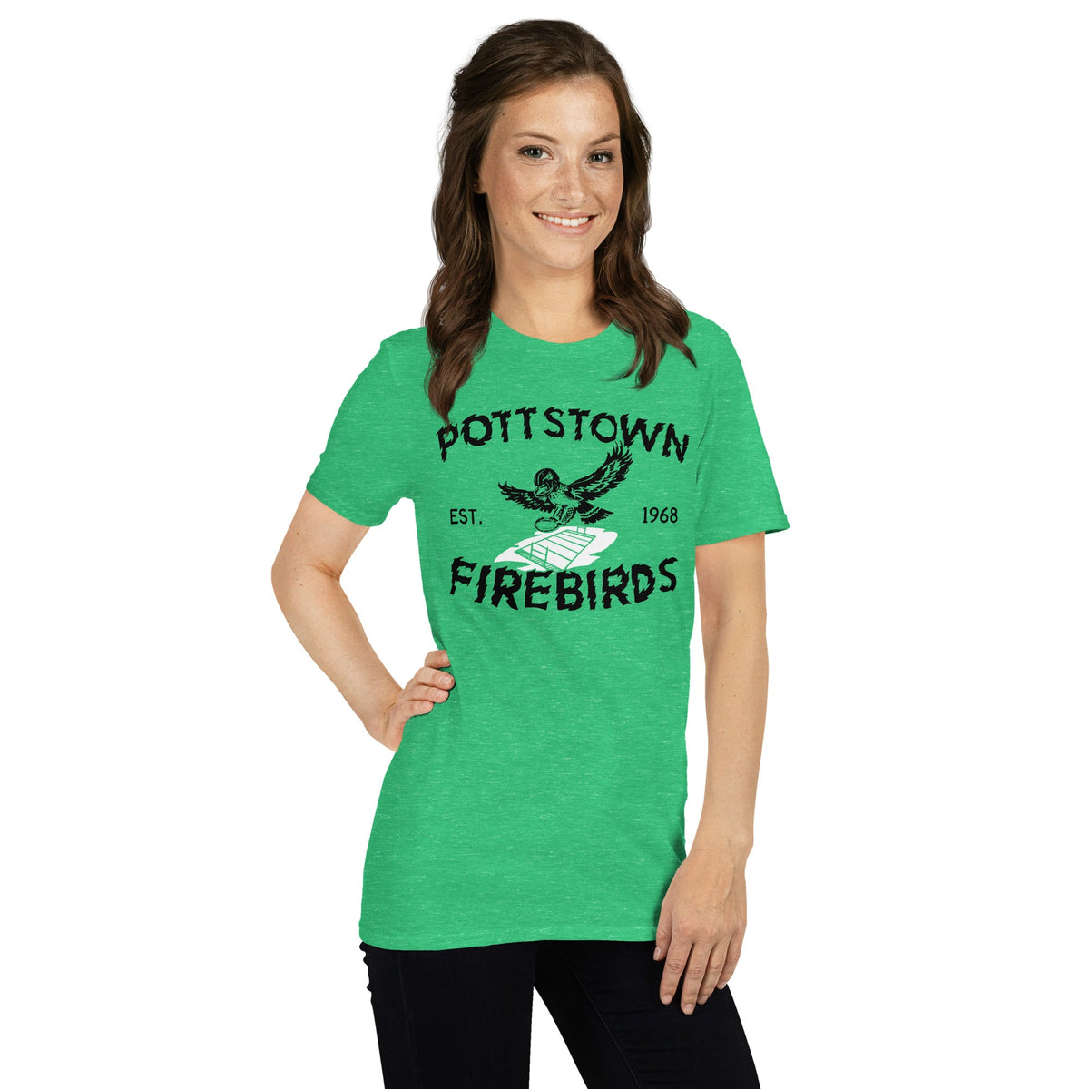 Pottstown Firebirds Football - Est. 1968 | T-Shirt product image 2