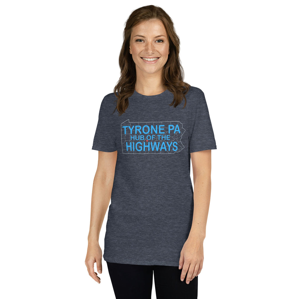Tyrone PA - Hub of the Highways | T-Shirt product image 2