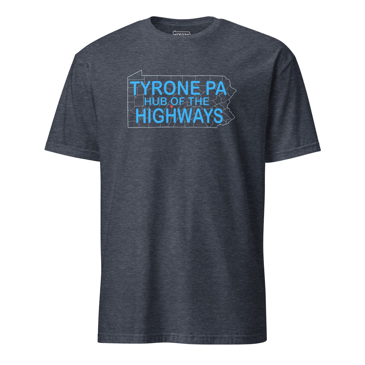 Tyrone PA - Hub of the Highways | T-Shirt product image 3