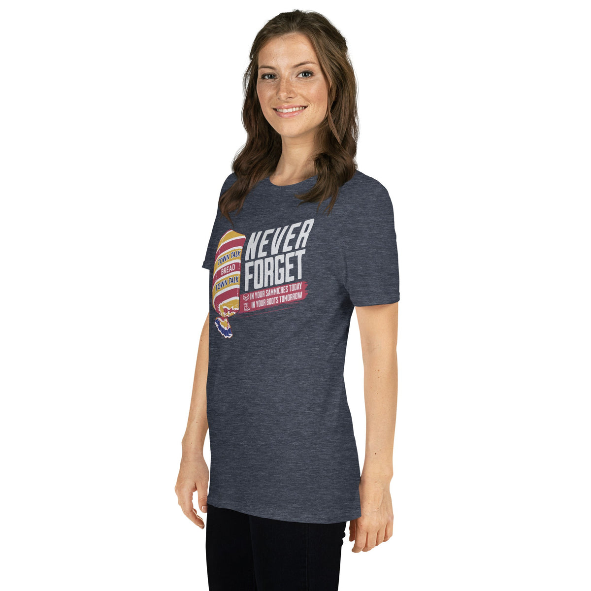 Never Forget - Town Talk Bread | T-Shirt product image 4
