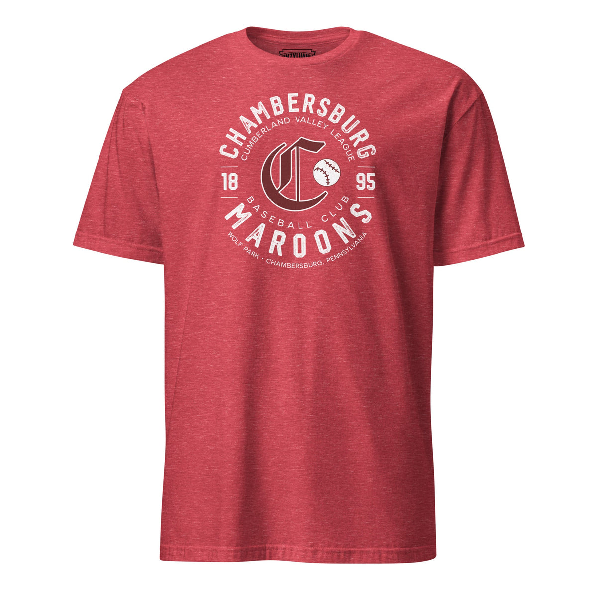 Chambersburg Maroons Baseball - 1895 | T-Shirt product image 4