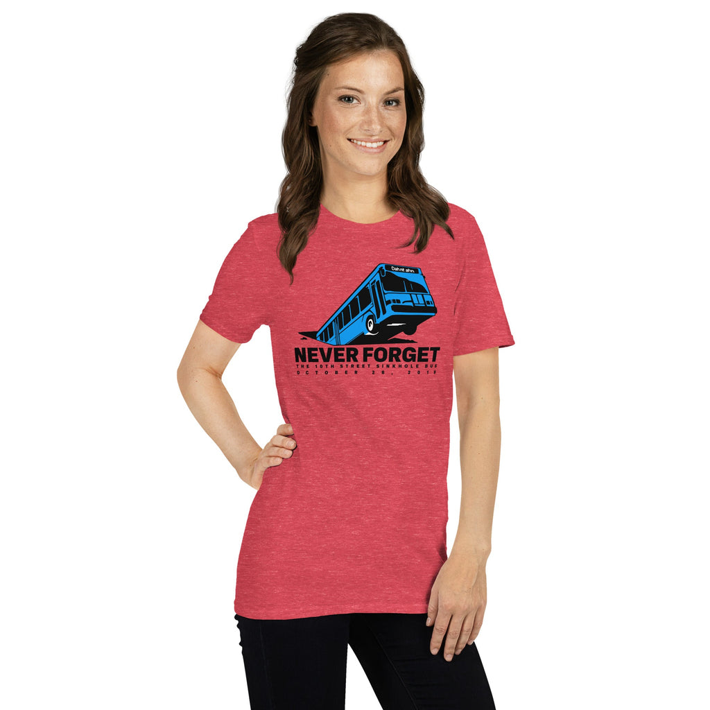 Never Forget - Sinkhole Bus | T-Shirt product image 5