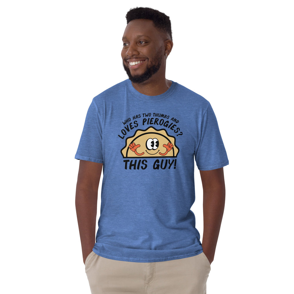 Two Thumbs and Loves Pierogi | T-Shirt product image 2