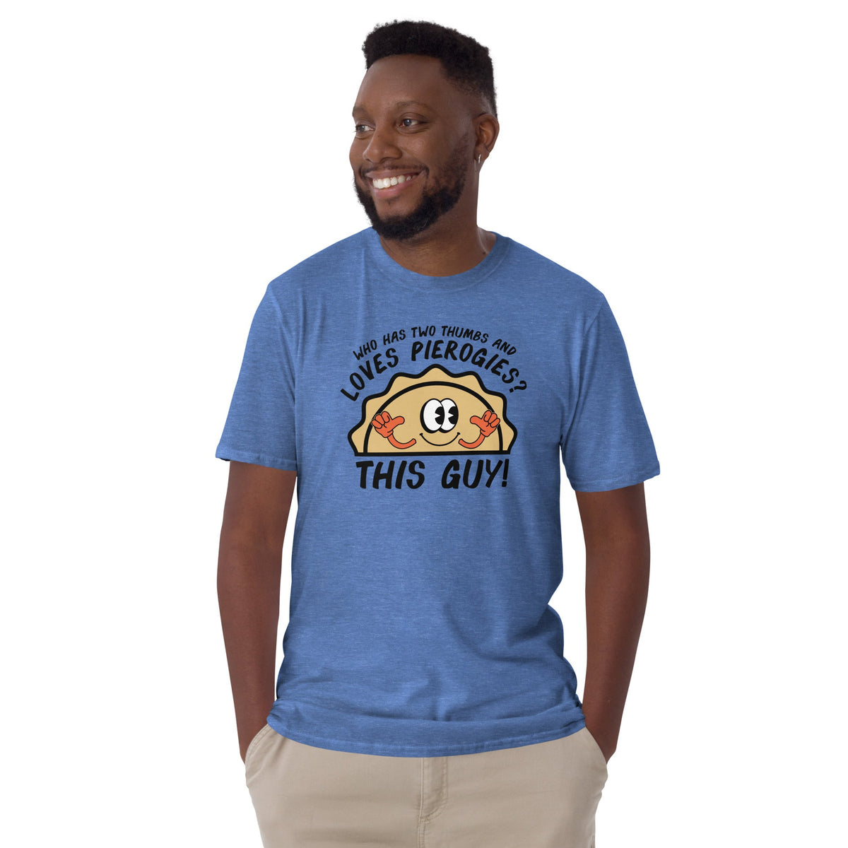 Two Thumbs and Loves Pierogi | T-Shirt product image 2