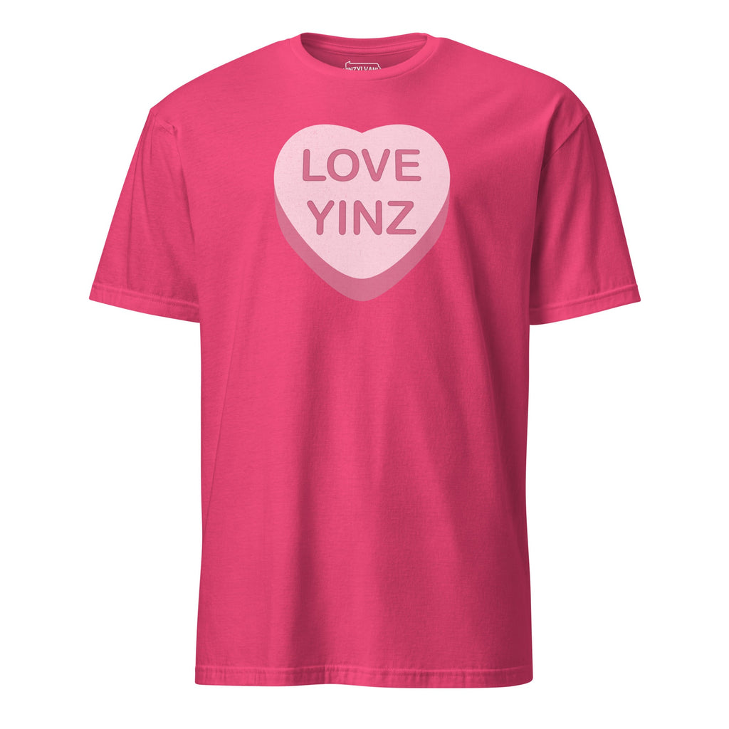 Love Yinz - Conversation Heart | T-Shirt product image 1