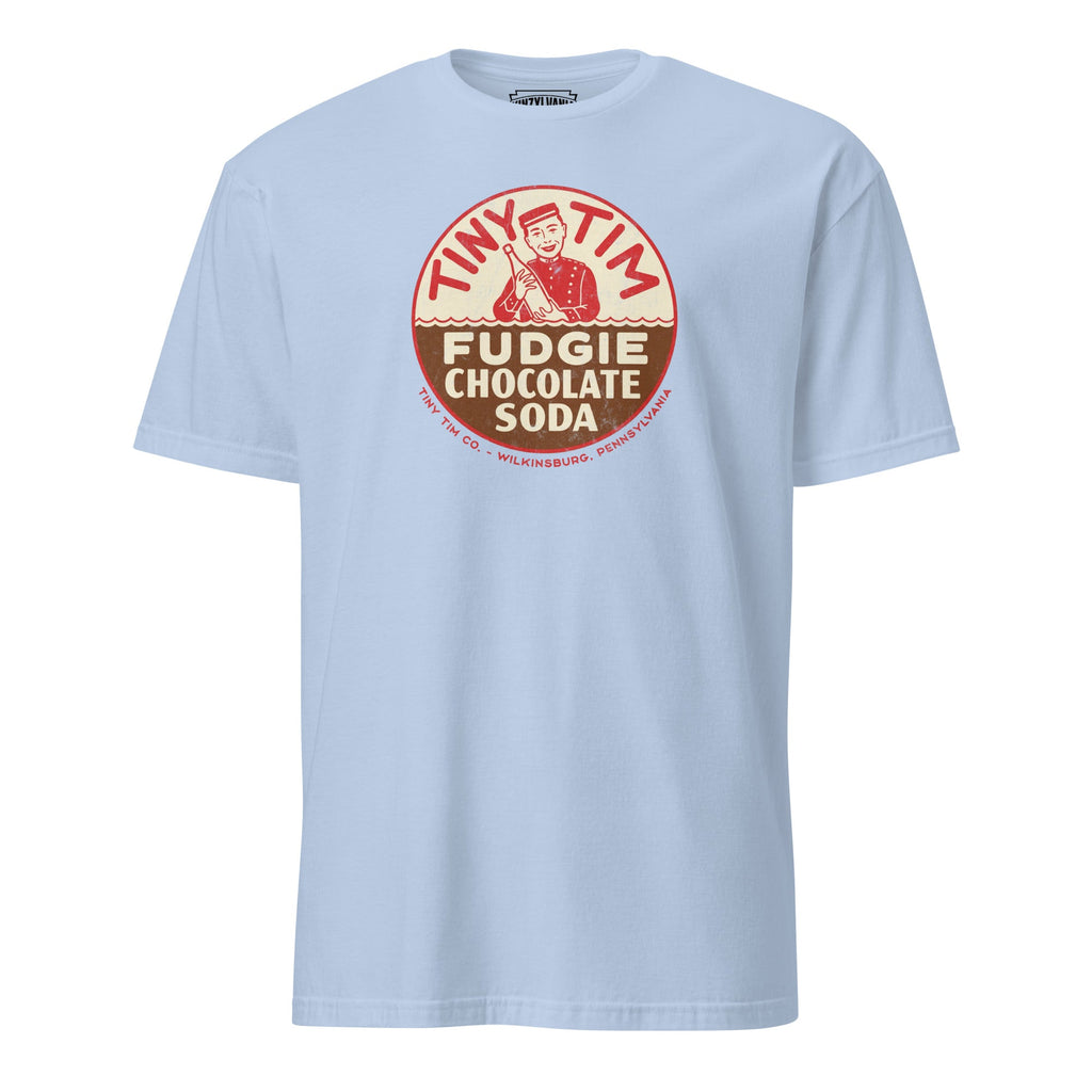Tiny Tim Fudgie Chocolate Soda - Wilkinsburg, PA | T-Shirt product image 4