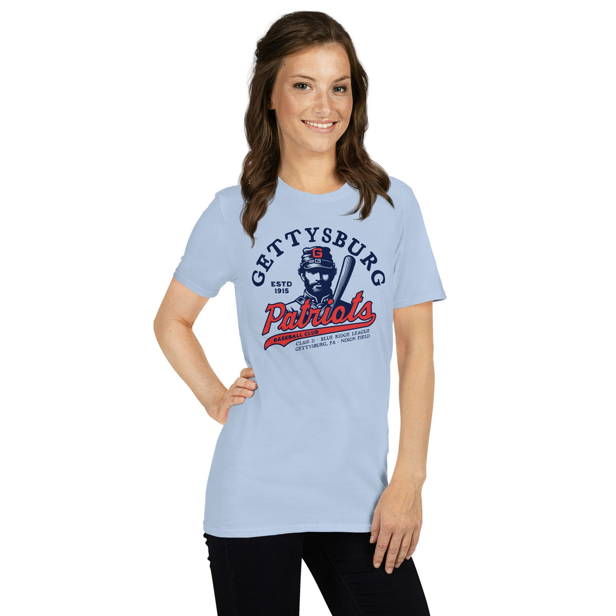 Gettysburg Patriots Baseball 1915 | T-Shirt product image 5