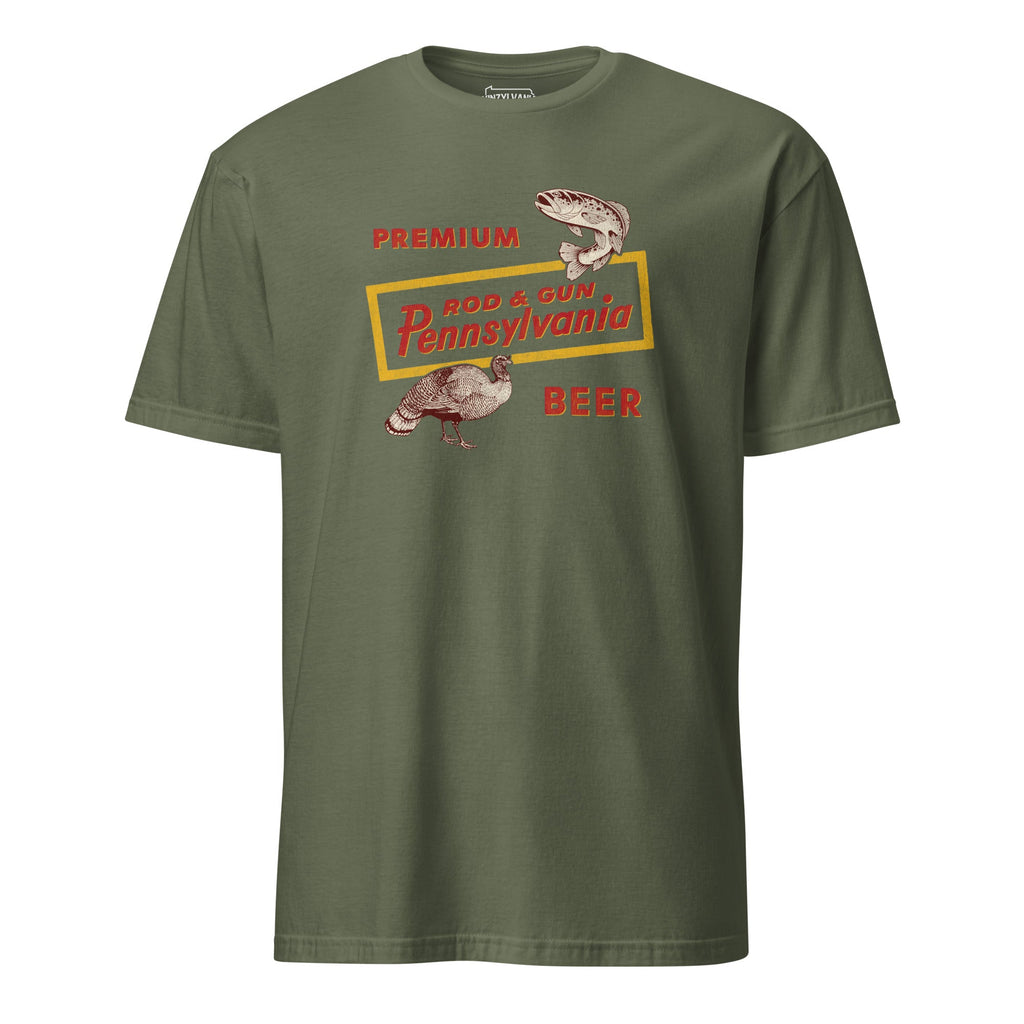 Rod and Gun Pennsylvania Beer | T-Shirt product image 3