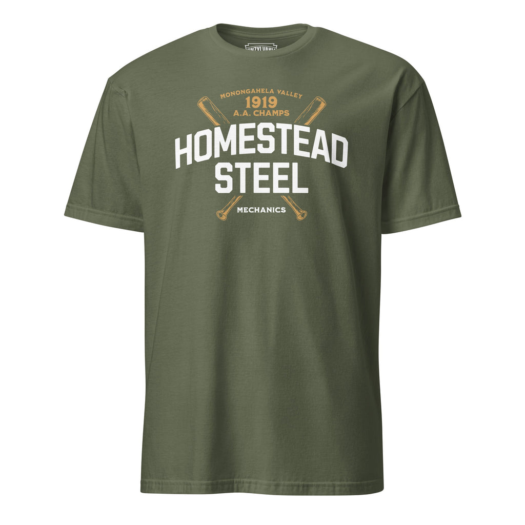 Homestead Steel Mechanics Baseball 1919 Champs | T-Shirt product image 3