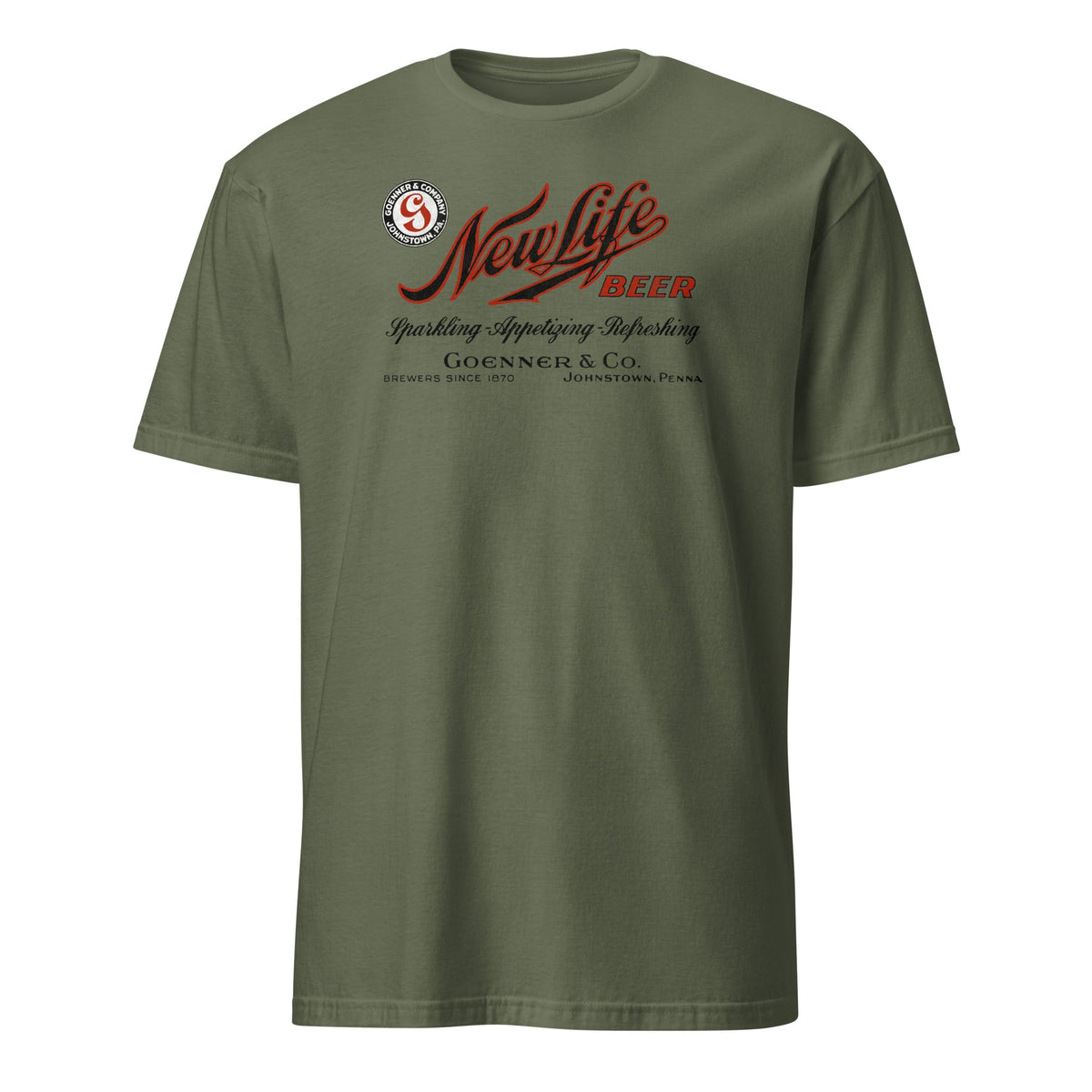 New Life Beer - Goenner Brothers - Johnstown, PA | T-Shirt product image 4