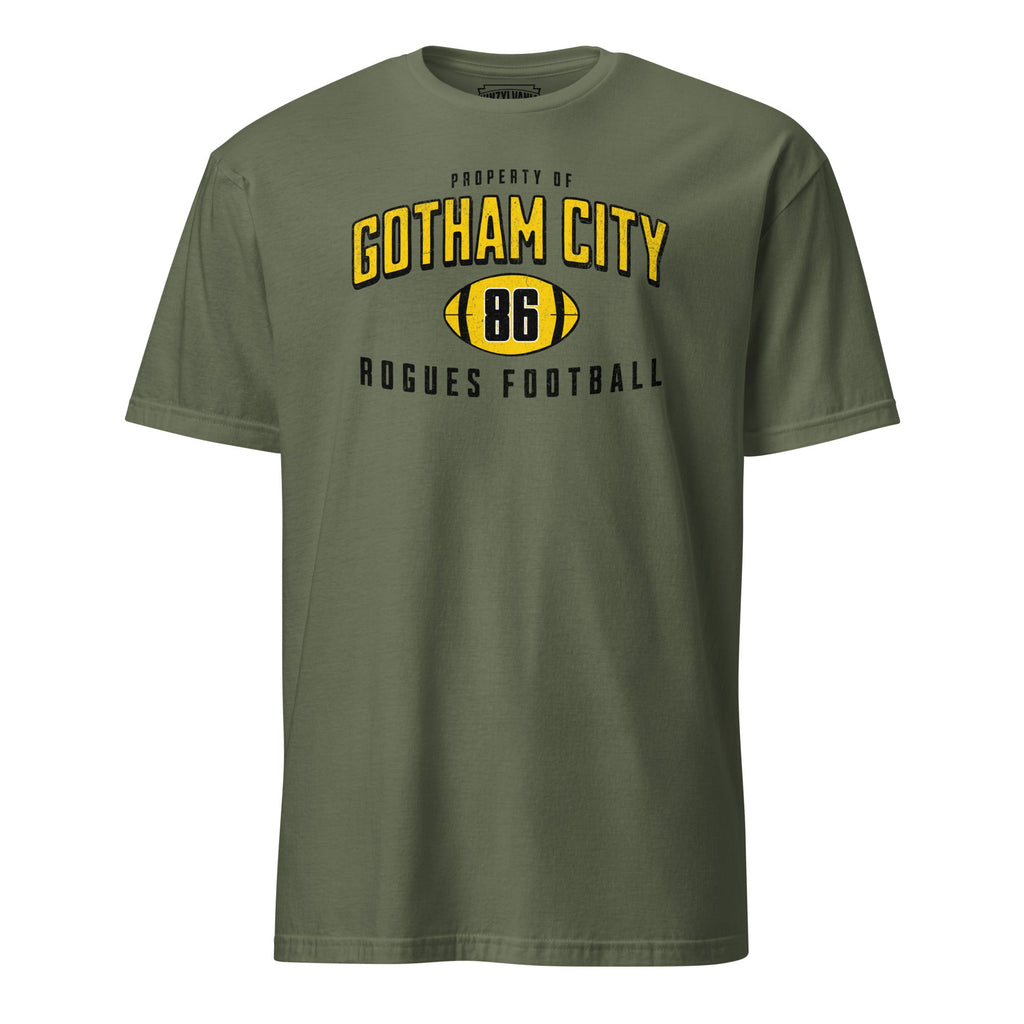 Property of Gotham City Rogues Football | T-Shirt product image 3