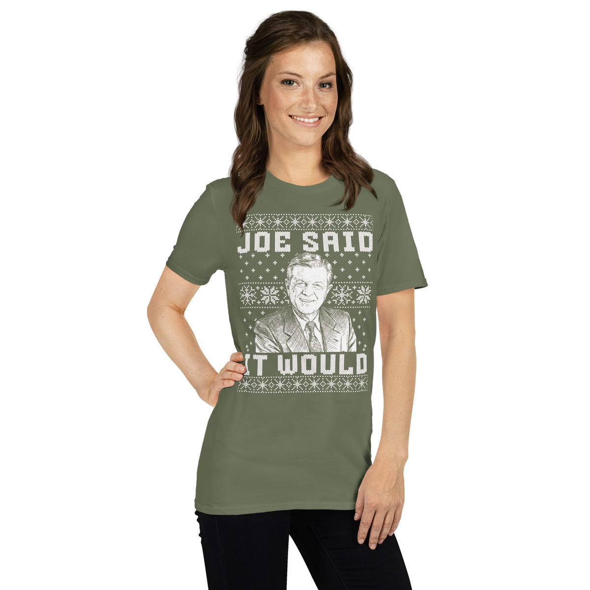 Joe Said it Would - Ugly Christmas Sweater | T-Shirt product image 3