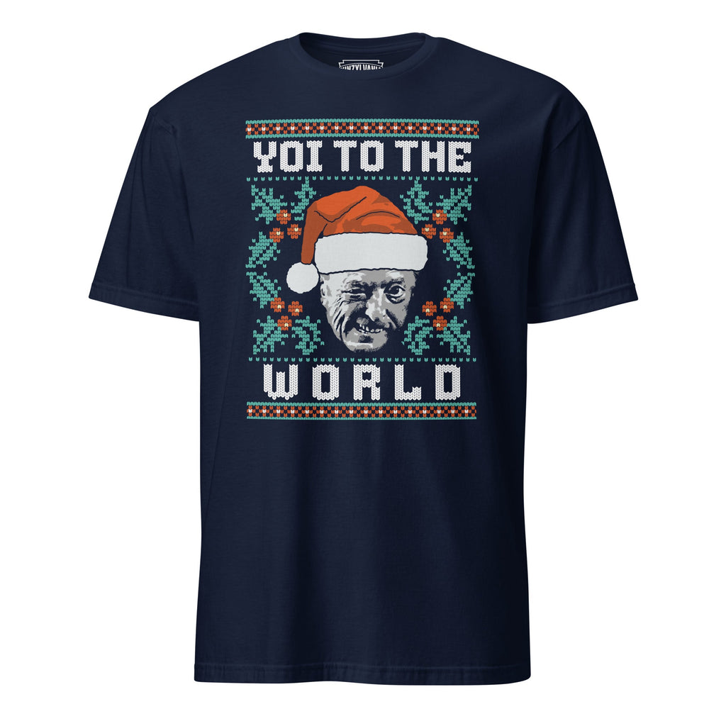 Yoi to the World - Ugly Christmas Sweater Tee | T-Shirt product image 1