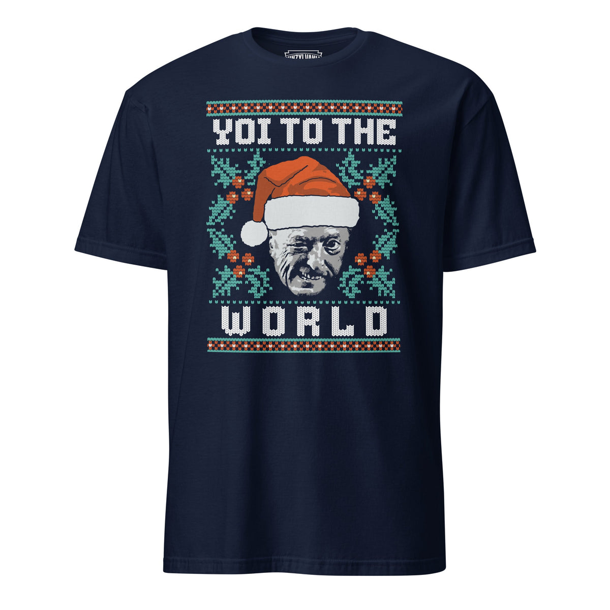 Yoi to the World - Ugly Christmas Sweater Tee | T-Shirt product image 1