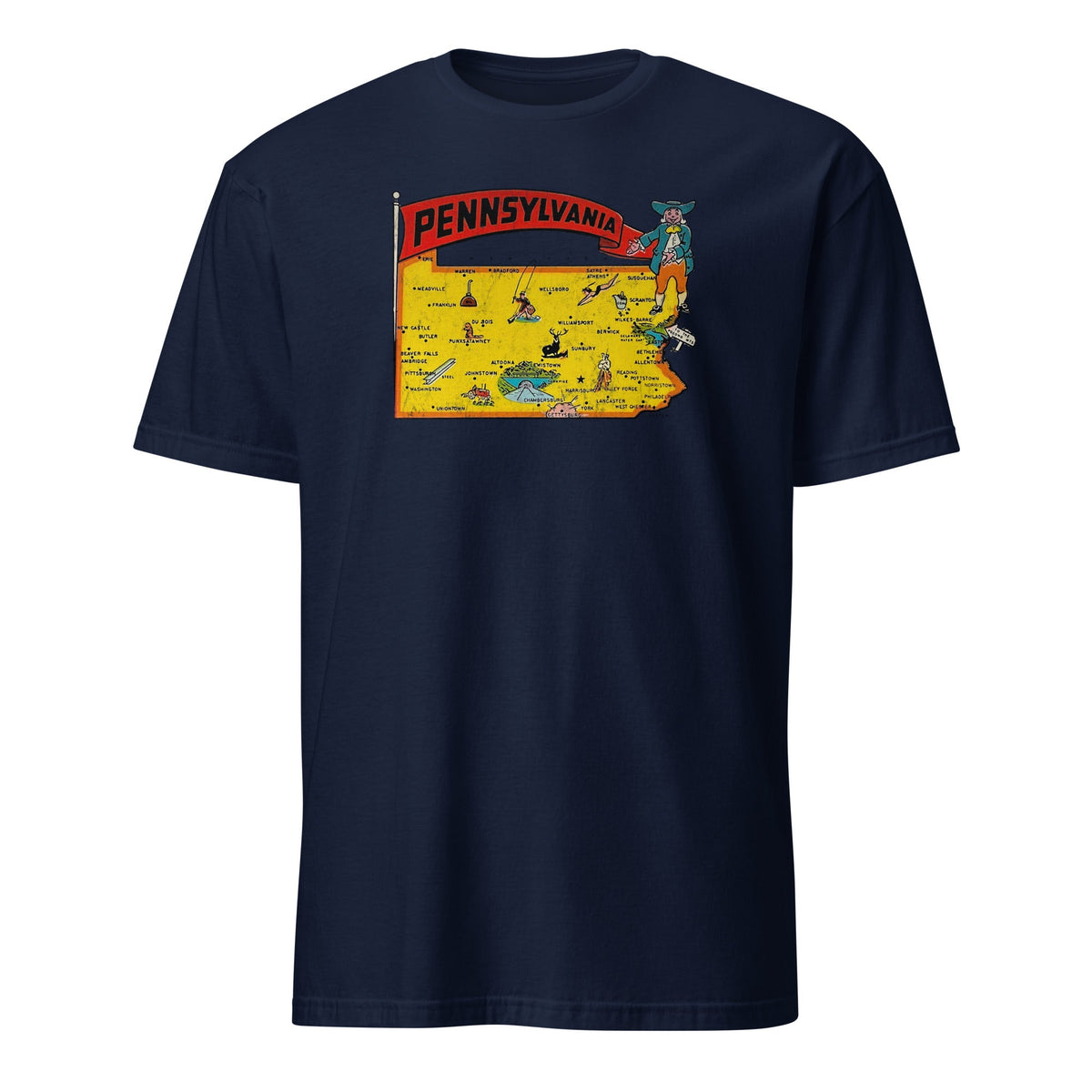 Pennsylvania - Vintage Tourism | T-Shirt product image 8
