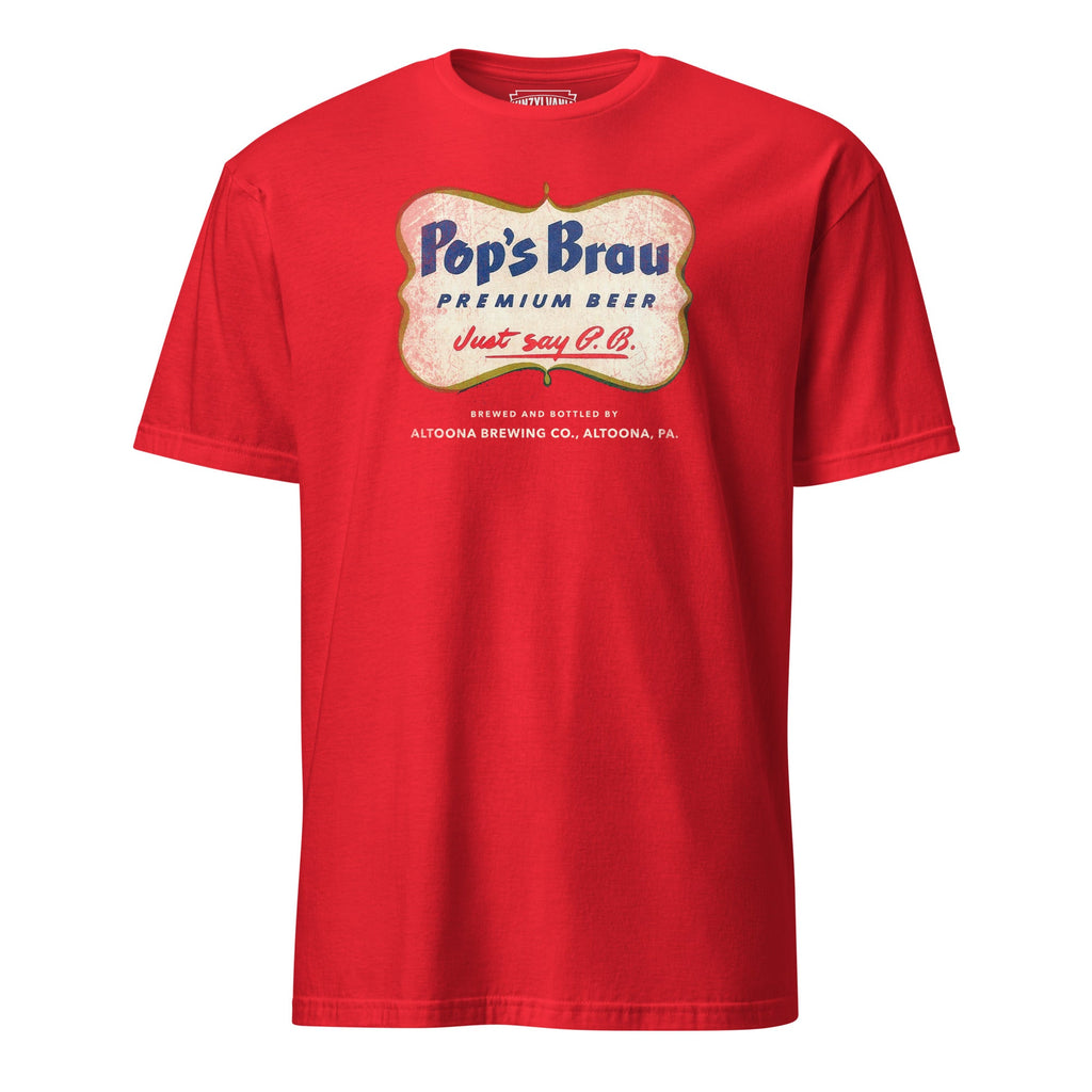 Pop's Brau Beer - Altoona, PA | T-Shirt product image 4