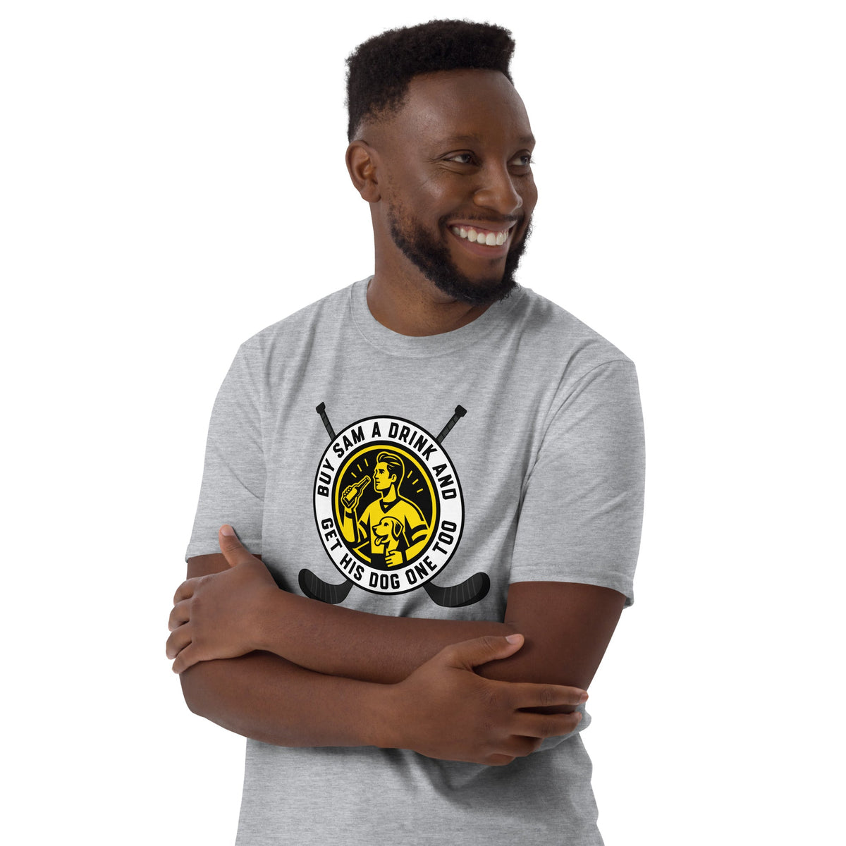 Buy Sam a Drink and Get His Dog One Too | T-Shirt product image 3
